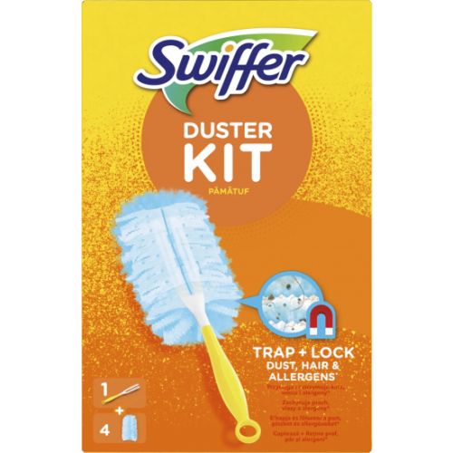 Swiffer Duster Kit n�sada mal� + prachovka 4 ks Swiffer Duster Kit n�sada mal� + prachovka 4 ks